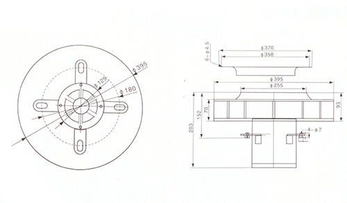 FFU-400鋁風(fēng)輪